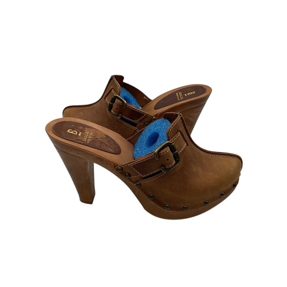 Bakers Brown Leather Clogs with Buckle size 7 - Picture 8 of 9